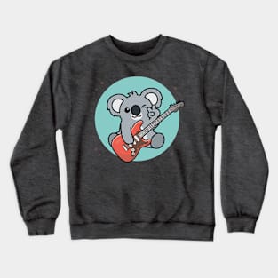 Rock star koala Crewneck Sweatshirt